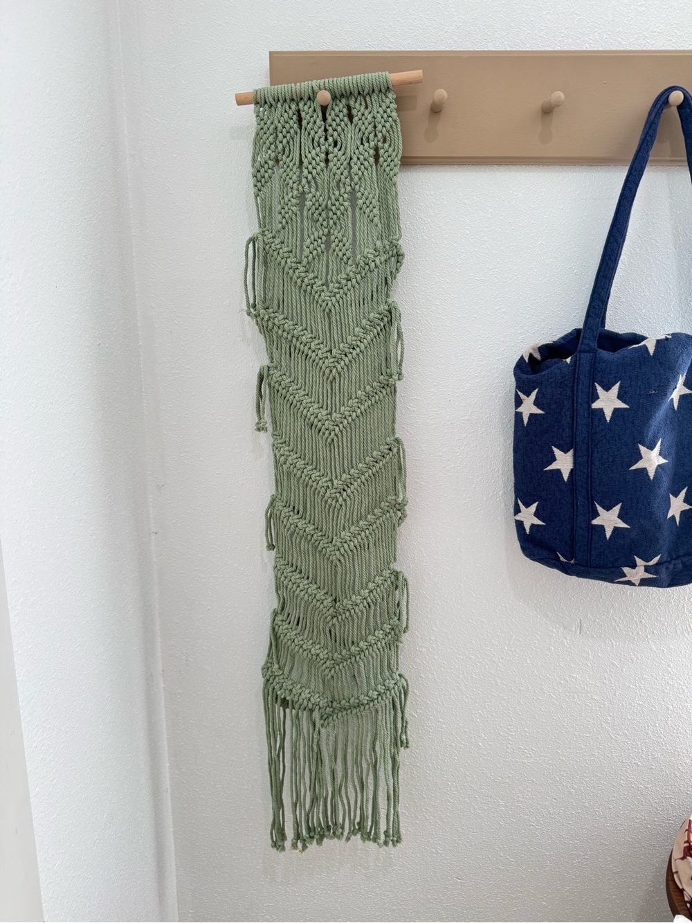 Macramé Wall Hanging - Sage Green